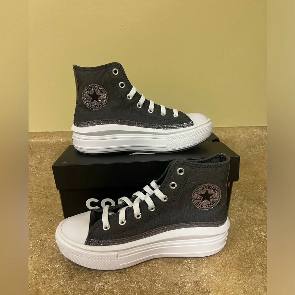 NEW CONVERSE Chuck Taylor All Star Move Platform High-Top Sneaker youth 3